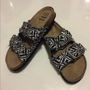 Billabong Birkenstock sandals